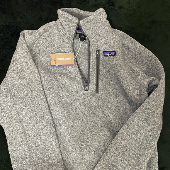Patagonia Better Sweater 1/4 quarter fleece zip up grey sweatshirt - Picture 1 of 4